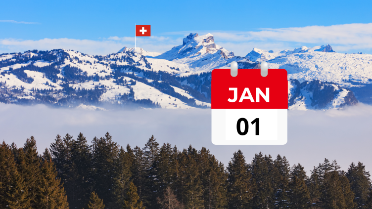 Les changements en Suisse dès le 1er janvier 2024