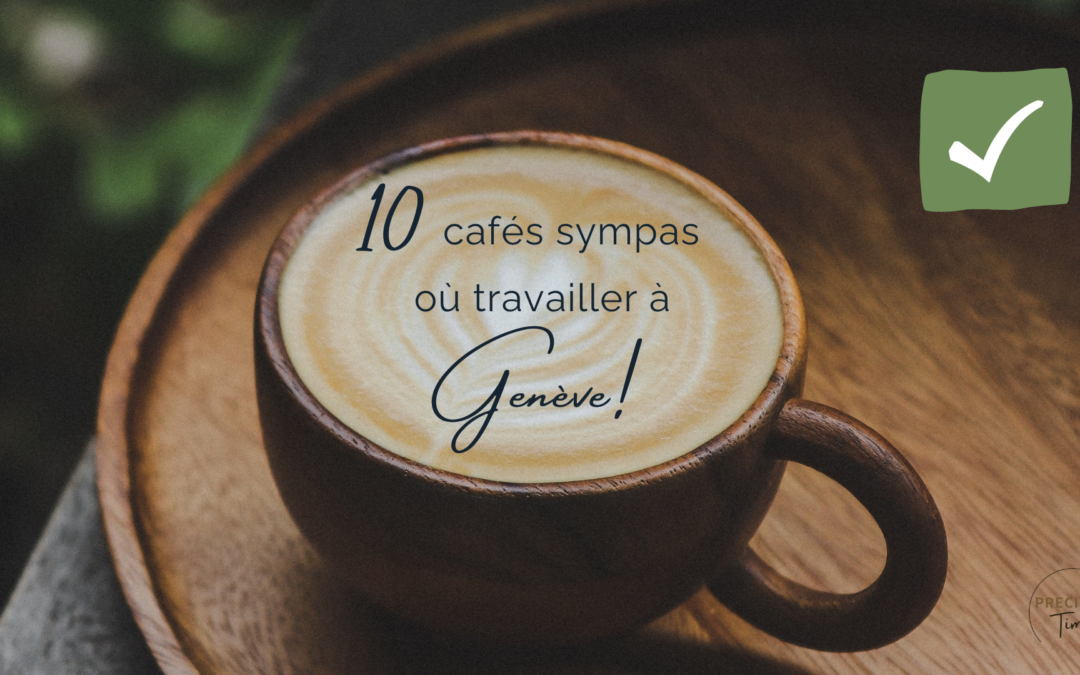 En quête d’un endroit confortable pour une journée de travail avec à Genève?