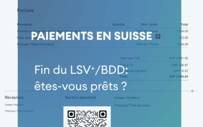 🚨 Le prélèvement LSV⁺/BDD va disparaître en Suisse: les entreprises doivent anticiper.