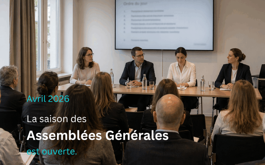 Avril, c&rsquo;est la saison des Assemblées Générales!